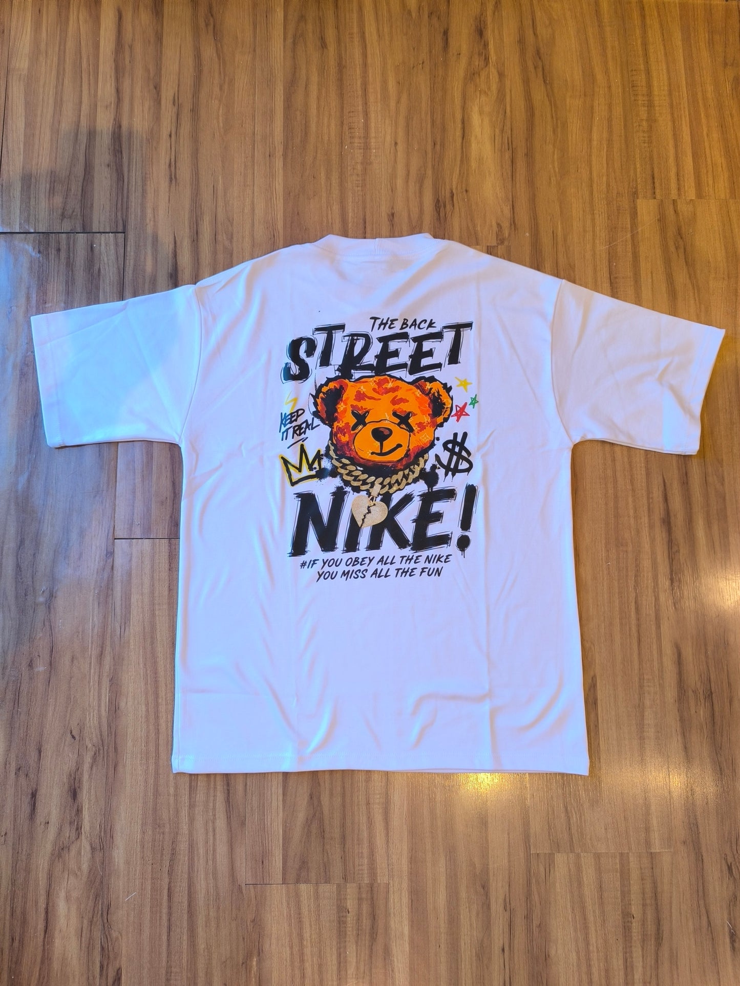 Remera Oversized NK Back Street