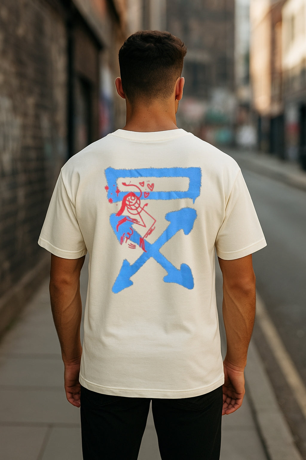 Remera Oversized OW Urban Sketch