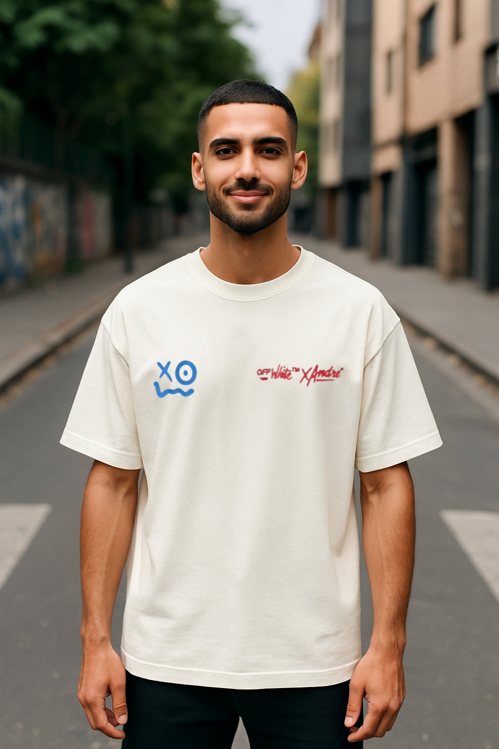 Remera Oversized OW Urban Sketch