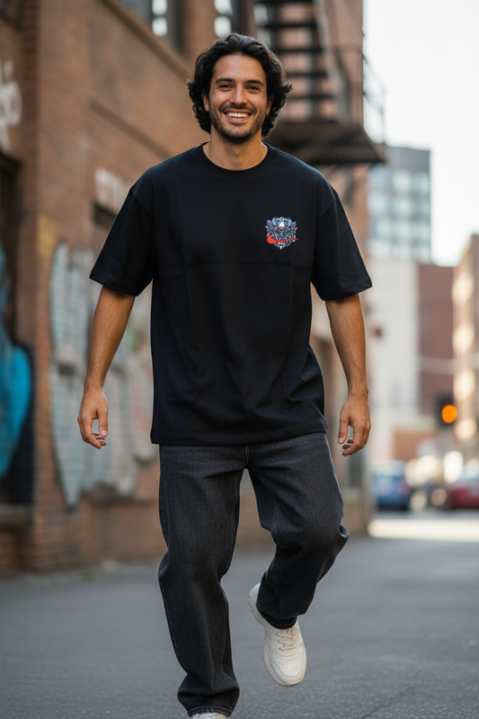 Remera Oversized NK Samurai