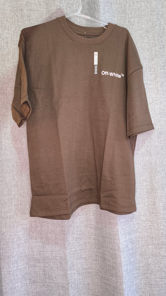 Remera Oversized "OW Wht"