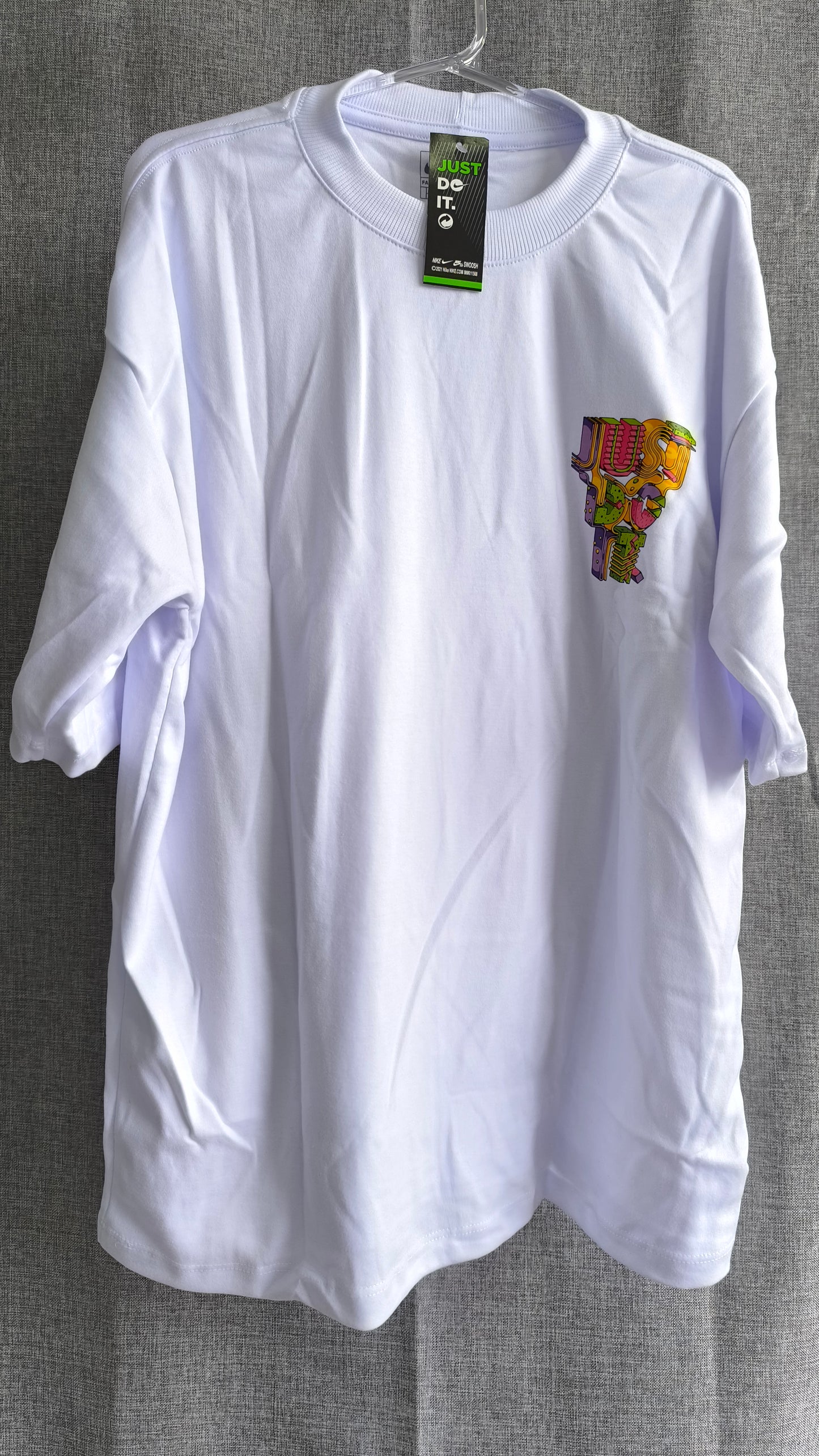 Remera Oversized NK Just Dt