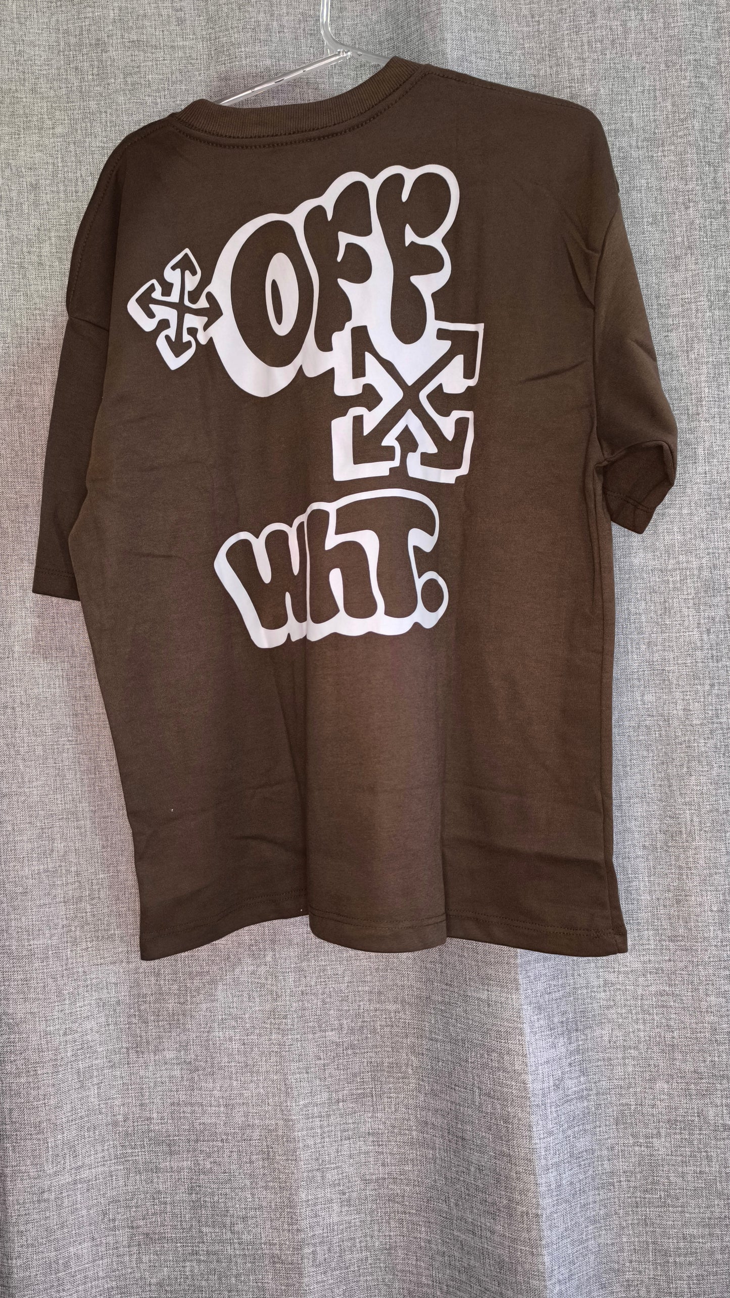 Remera Oversized "OW Wht"
