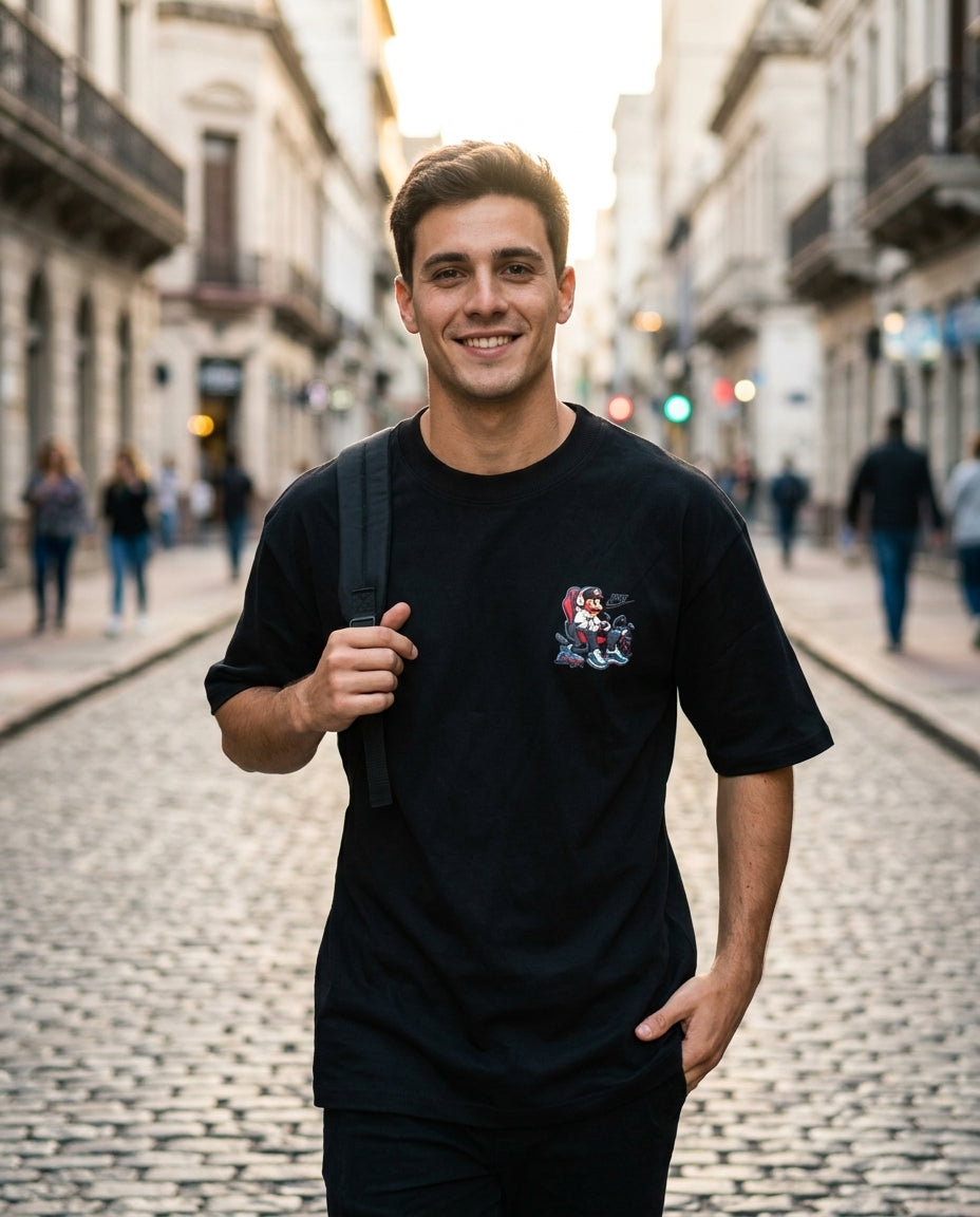 Remera Oversized NK Gaming Time