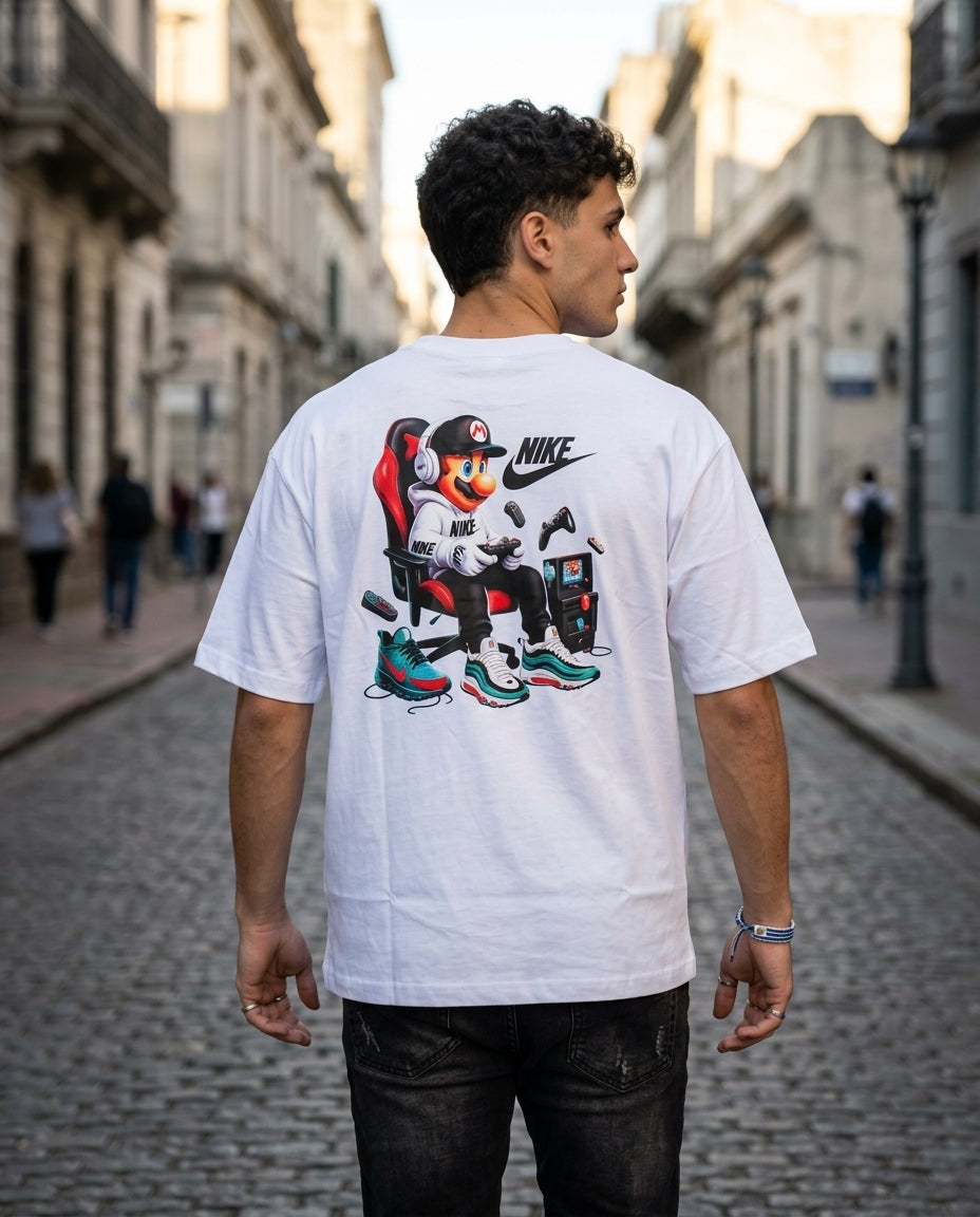 Remera Oversized NK Gaming Time