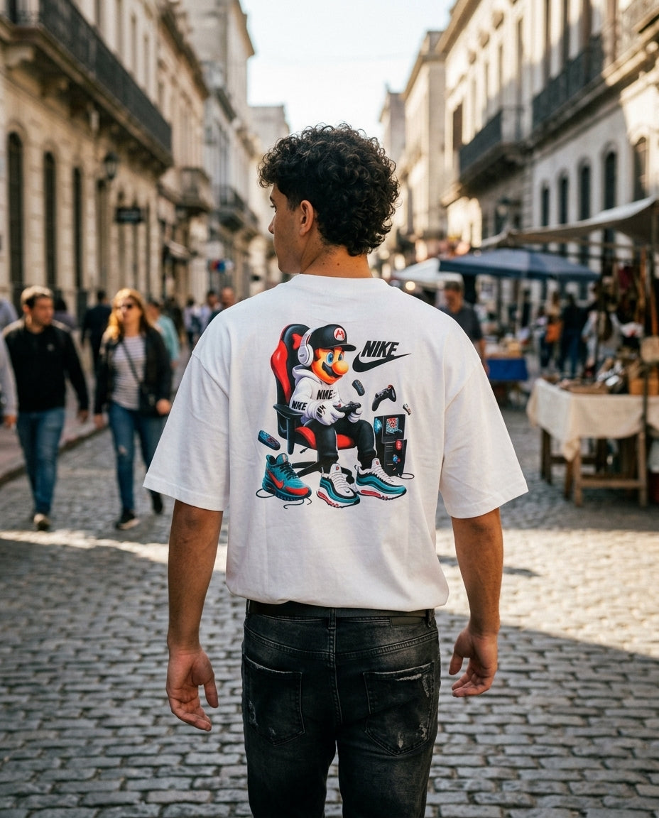 Remera Oversized NK Gaming Time