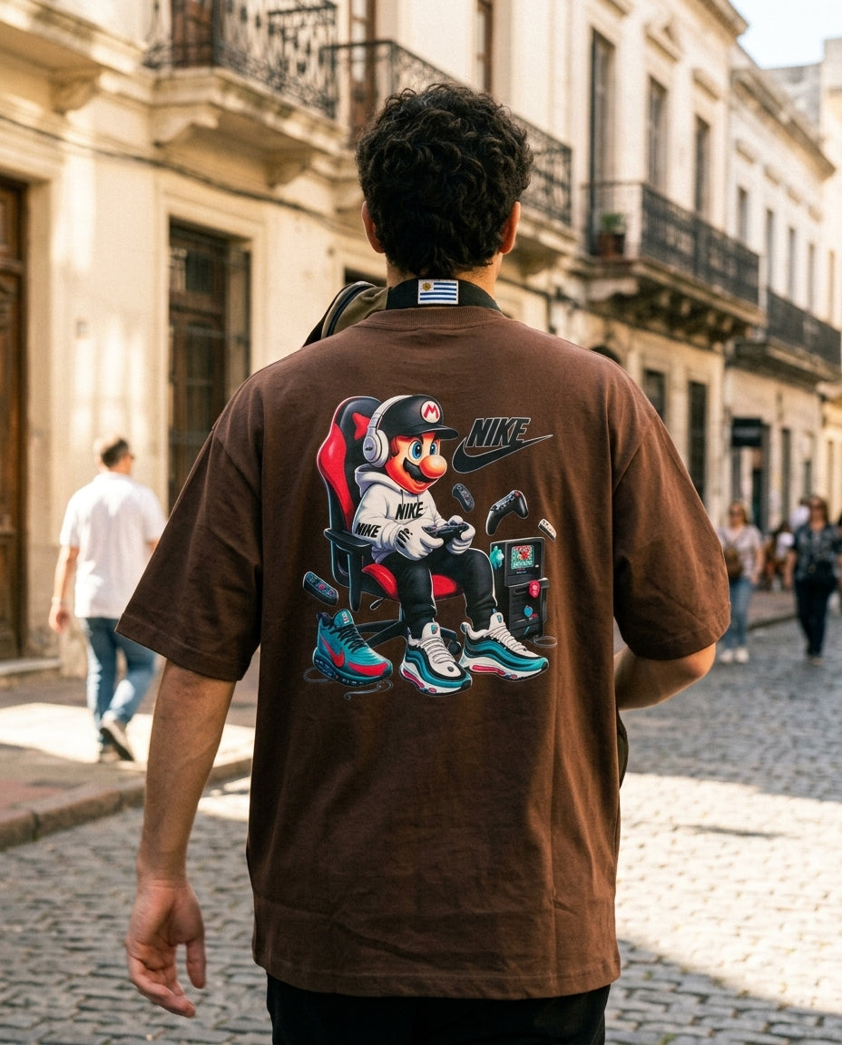 Remera Oversized NK Gaming Time
