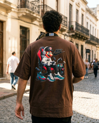 Remera Oversized NK Gaming Time