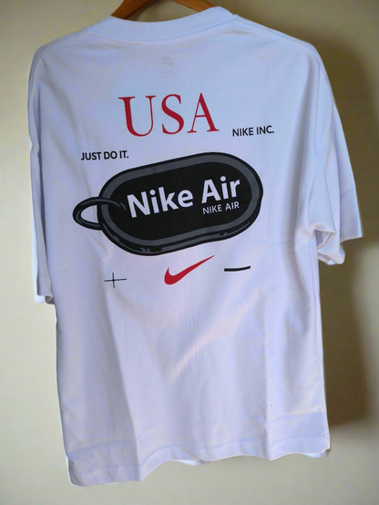 Remera Oversized NK Air Heritage USA
