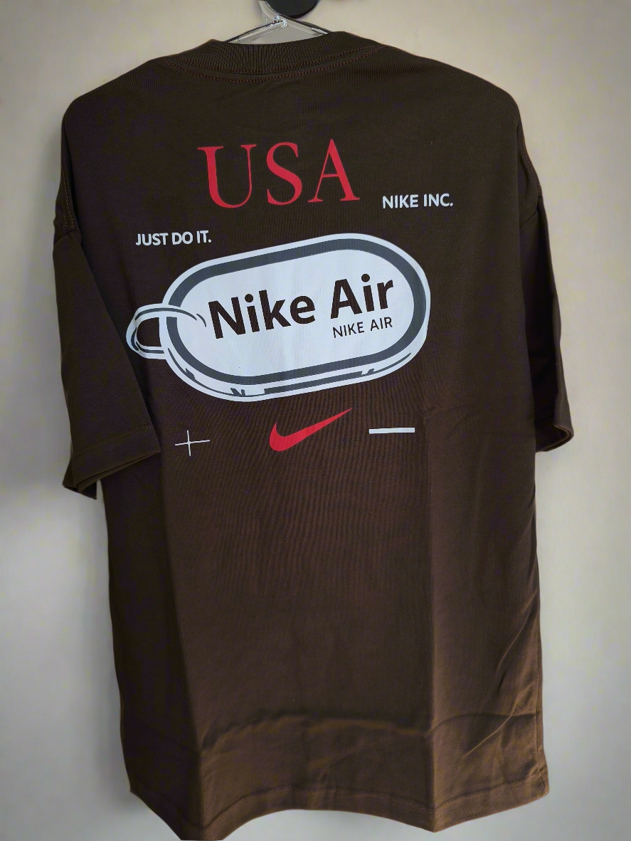 Remera Oversized NK Air Heritage USA