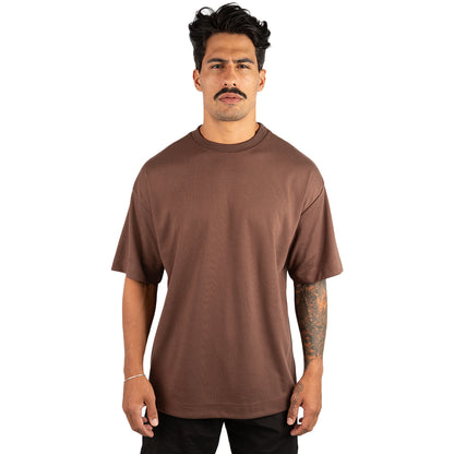 Remera Oversized lisa Chocolate