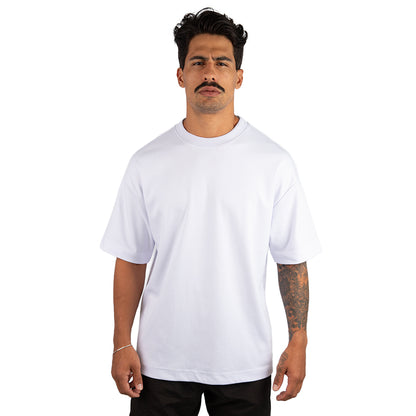 Remera Oversized lisa Blanca