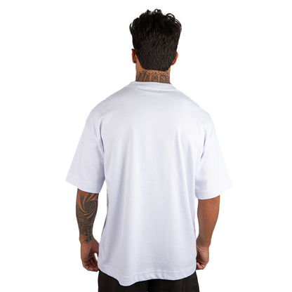 Remera Oversized lisa Blanca
