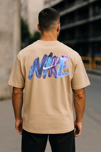 Remera Oversized NK Watercolor