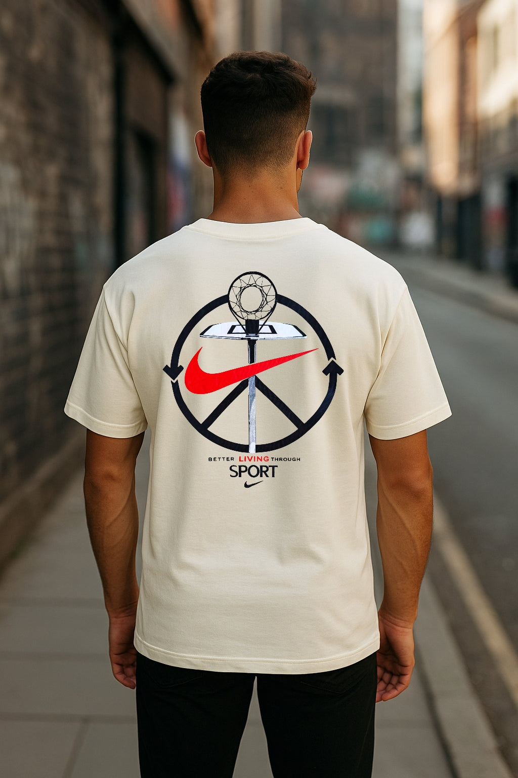 Remera Oversized NK Live Sport