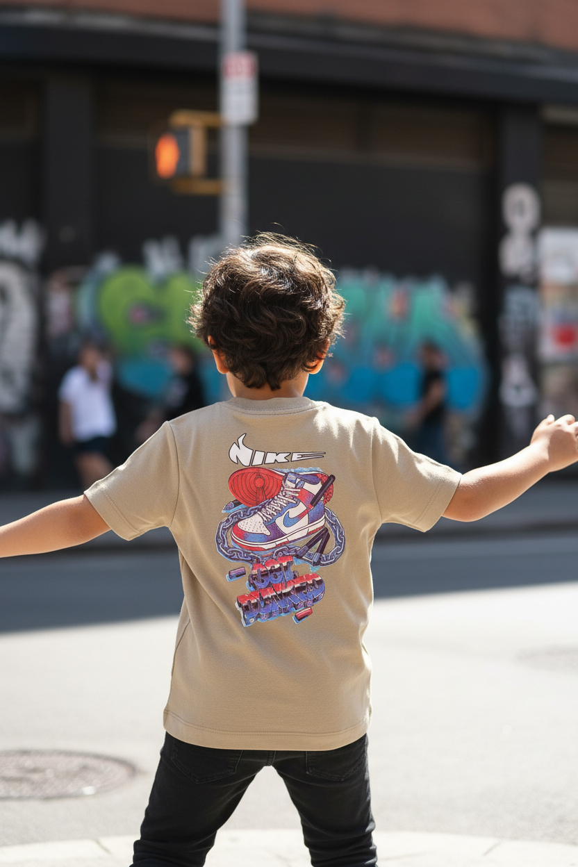Remera Oversized NK Get Dunked