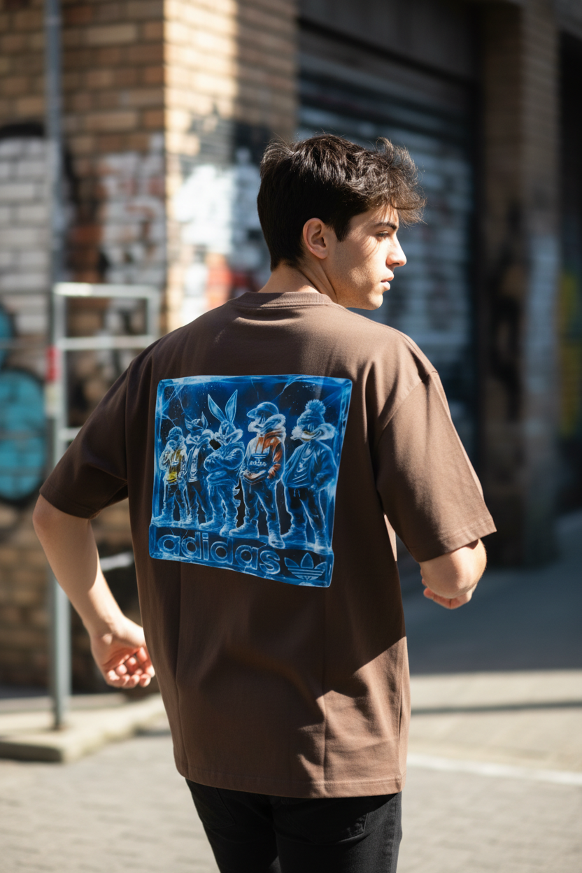 Remera Oversized ADI Iced Toons