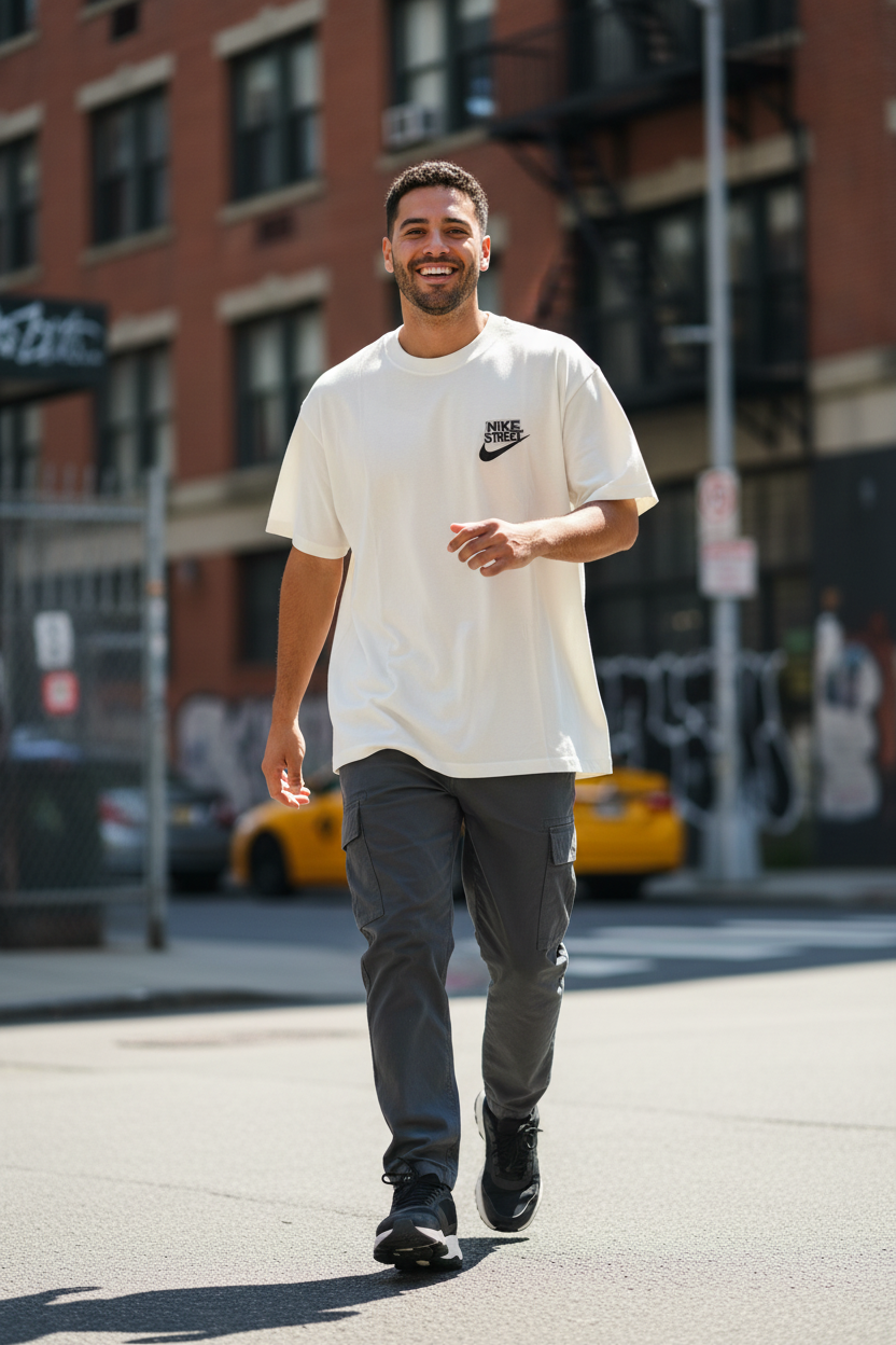 Remera Oversized NK Street Art