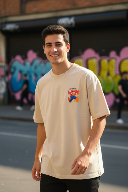 Remera Oversized OW Super Mario