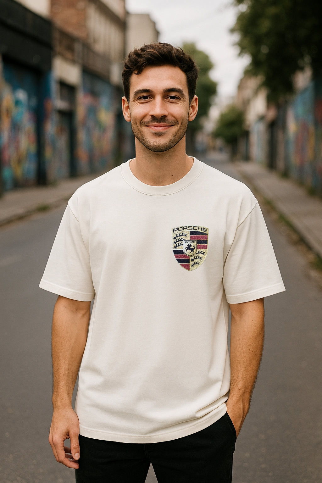 Remera Oversized Porsche 911