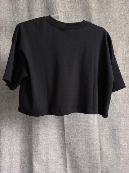 Cropped Oversized NK Flower Power