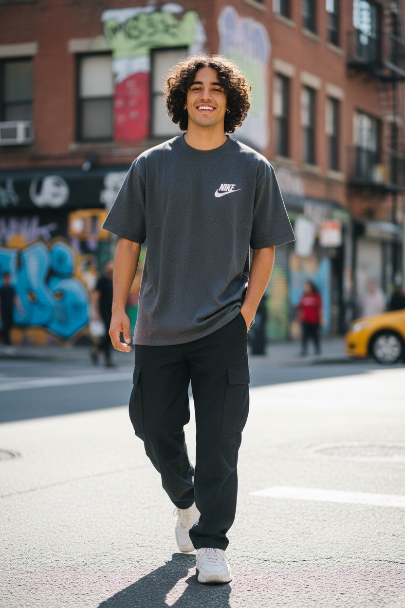 Remera Oversized NK Space Jam