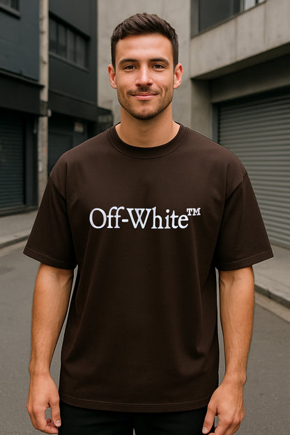 Remera Oversized OW Relieve Luxury Code