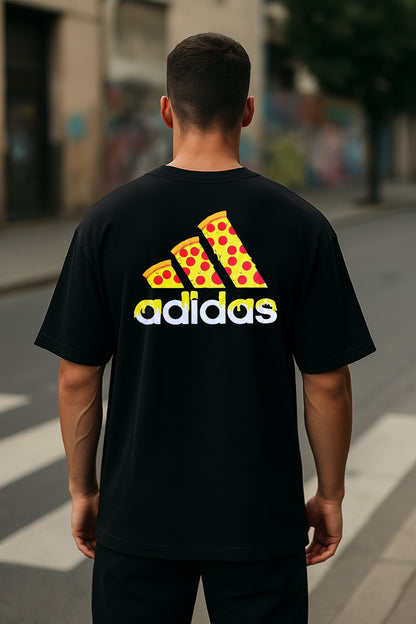 Remera Oversized ADI Pizza Drop