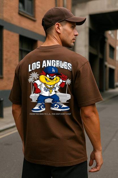Remera Oversized LA Dodgers Taz
