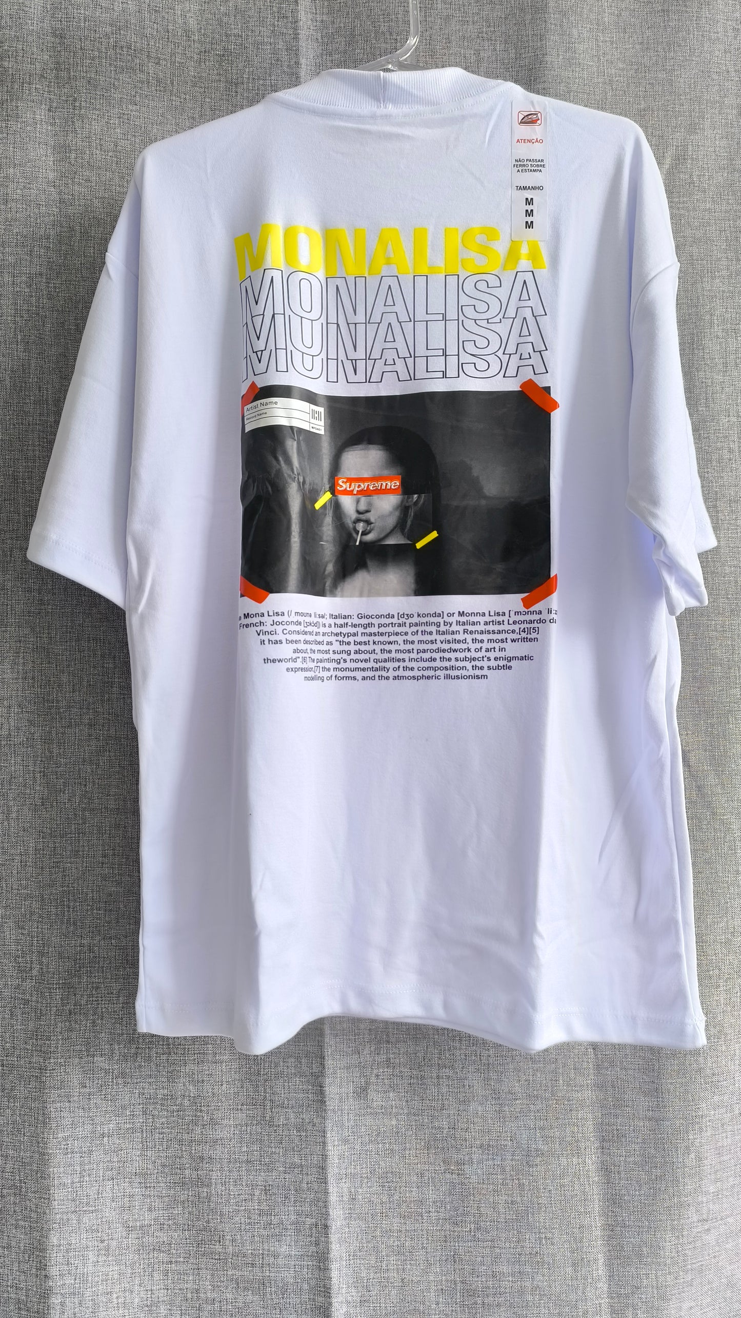 Remera Oversized SPRM Monalisa