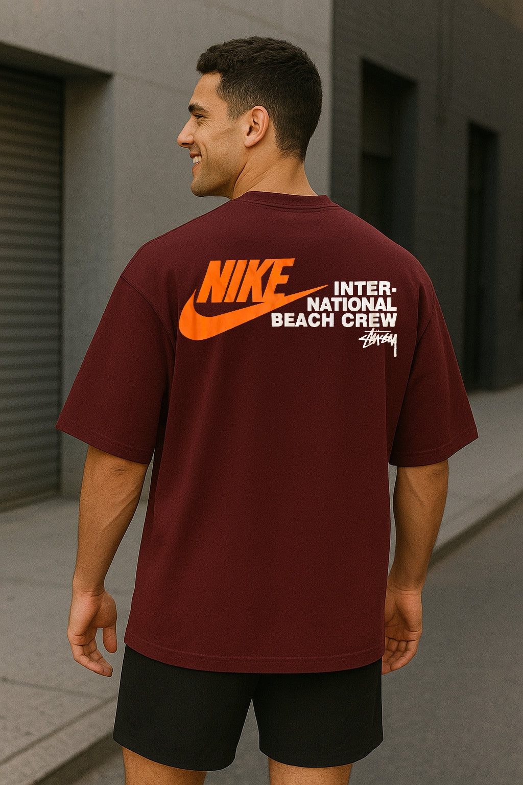 Remera Oversized NK Beach Crew