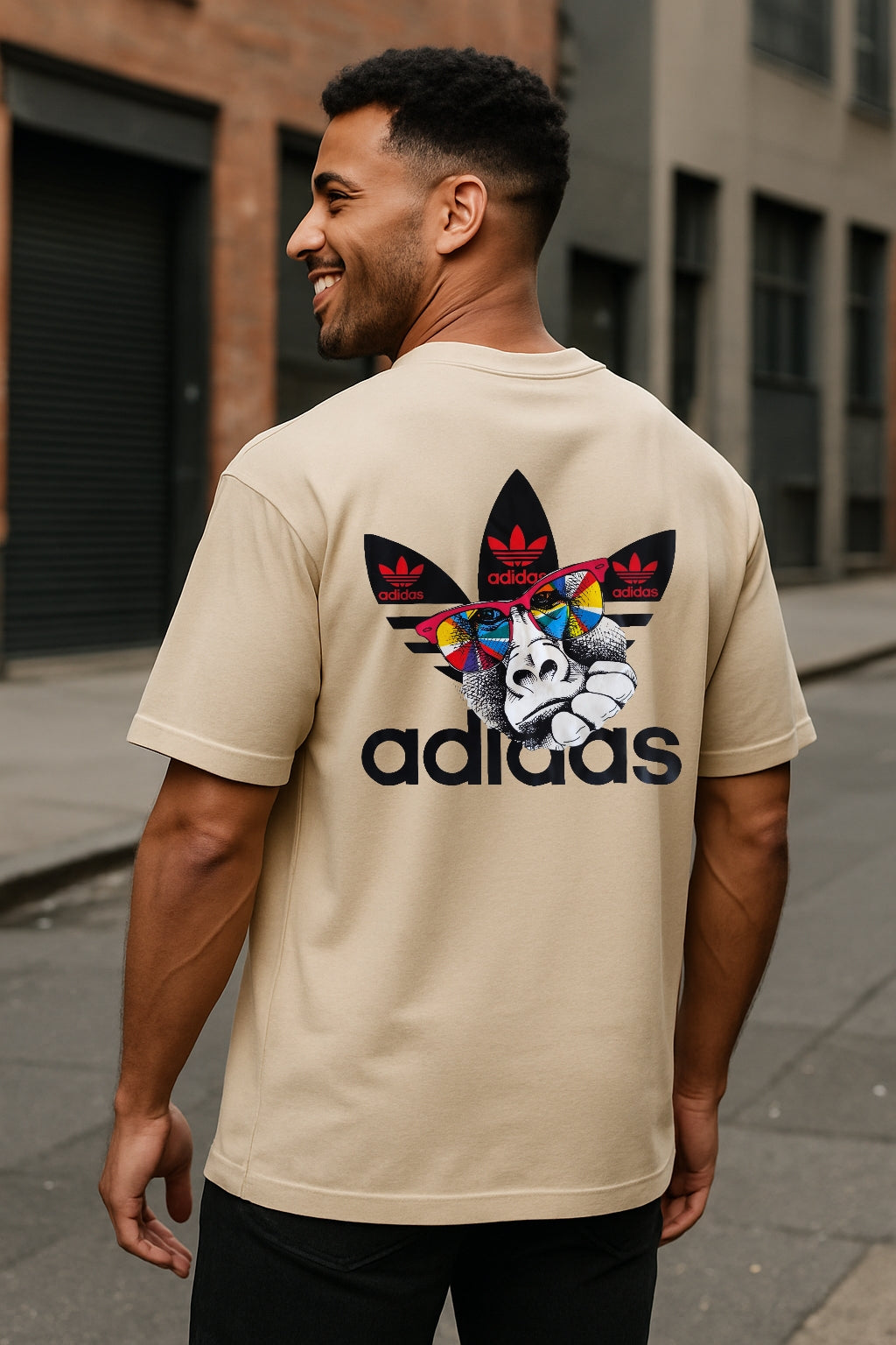 Remera Oversized ADI Wild Hype