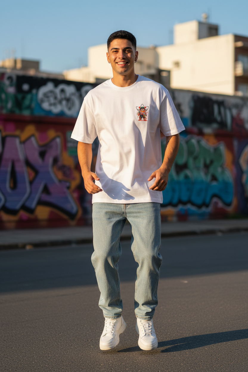 Remera Oversized ADI Corky