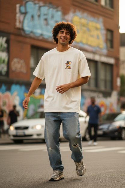 Remera Oversized NK Homer's Sneaker