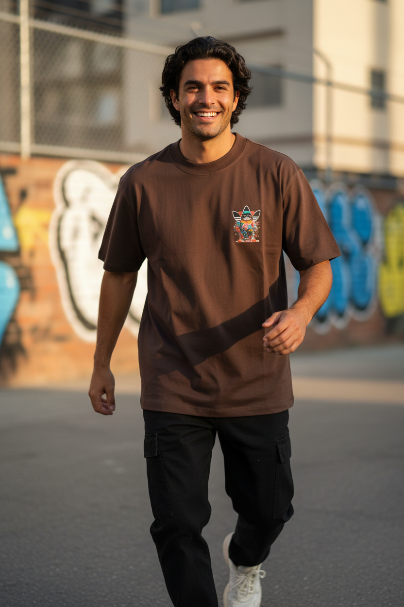 Remera Oversized ADI Corky