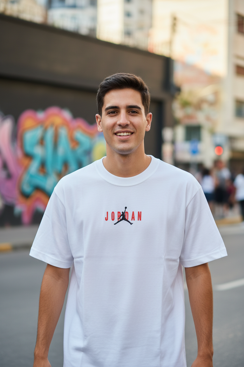 Remera Oversized JDN Flight 23