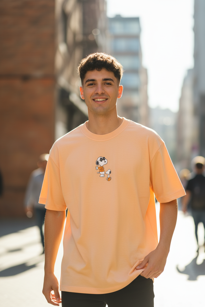 Remera Oversized OW Joe Kaws