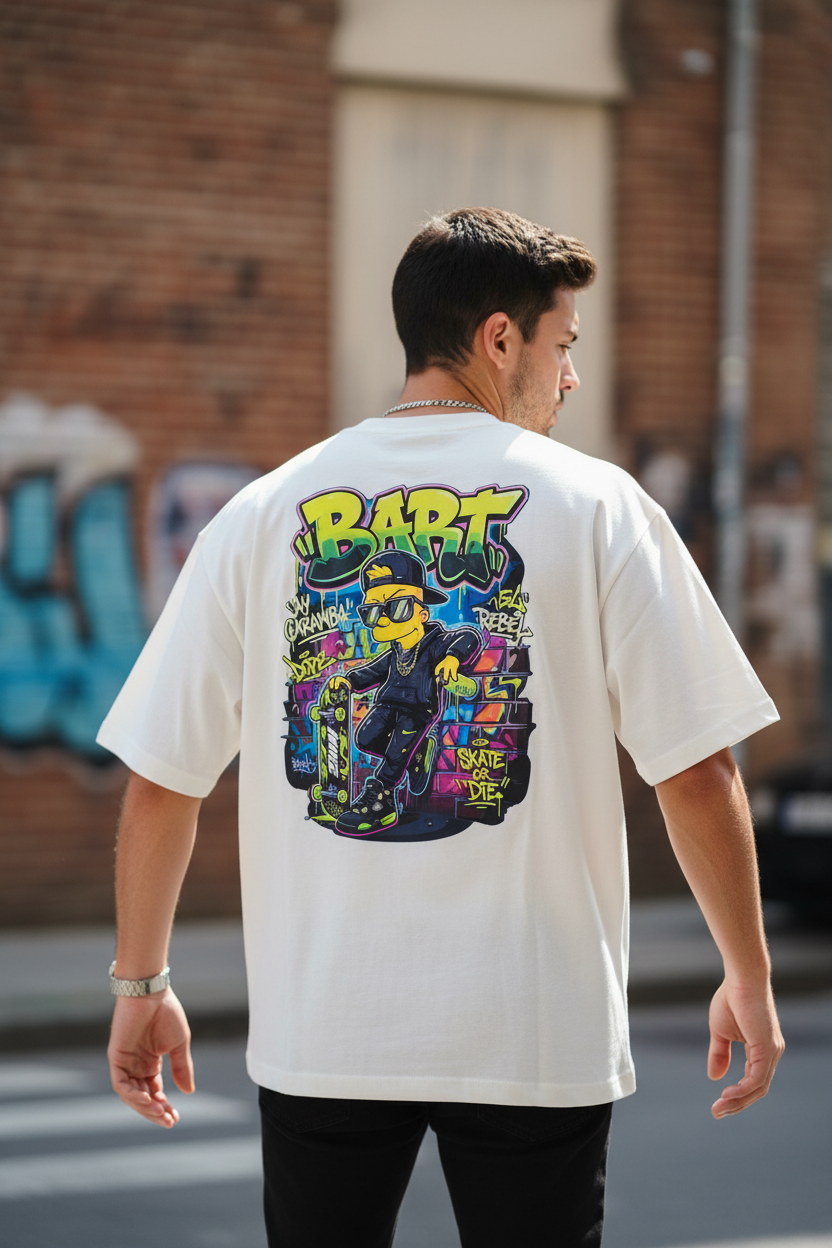Remera Oversized NK Bart Rebel