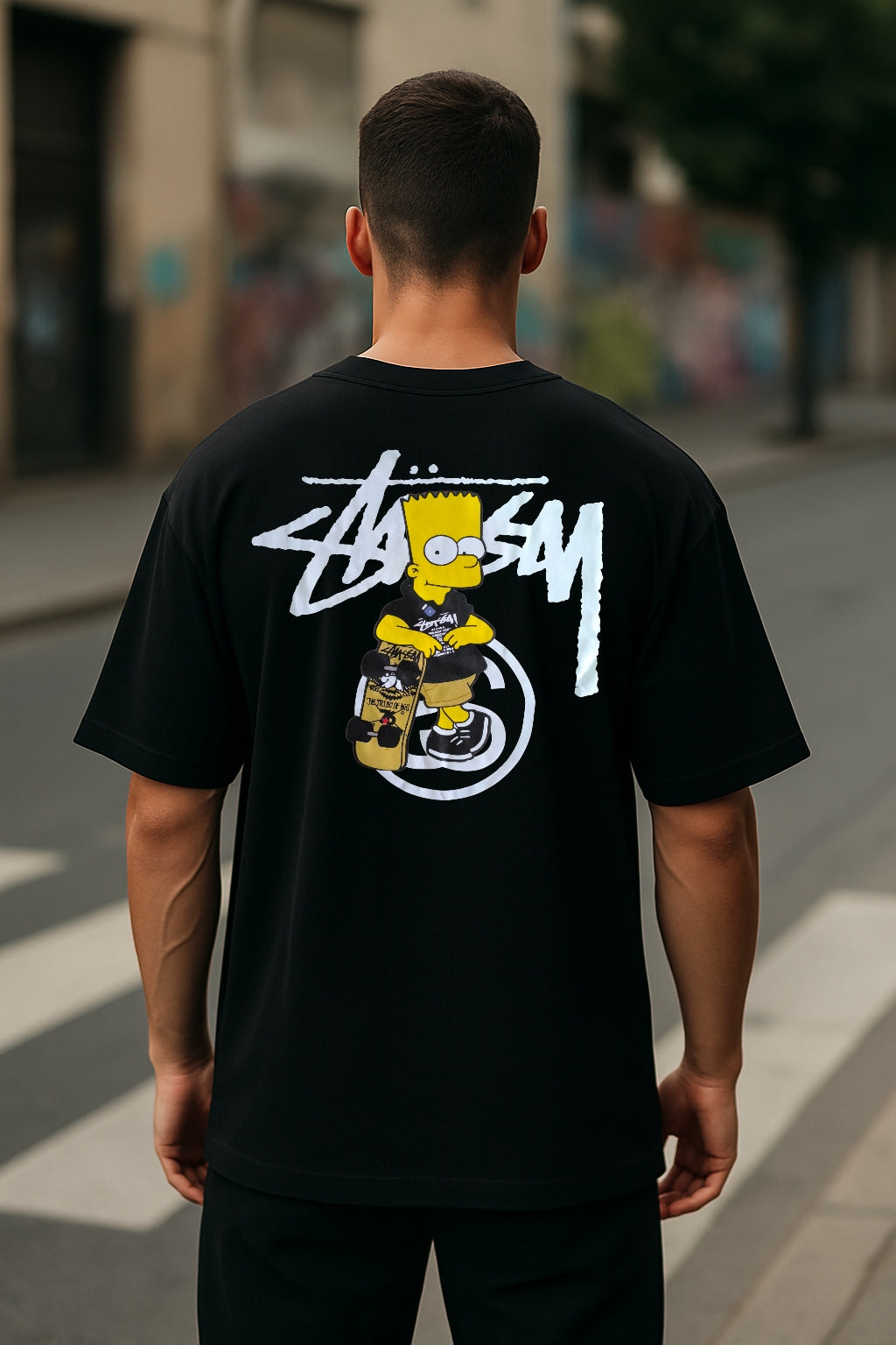 Remera Oversized STSSY Skater Boy