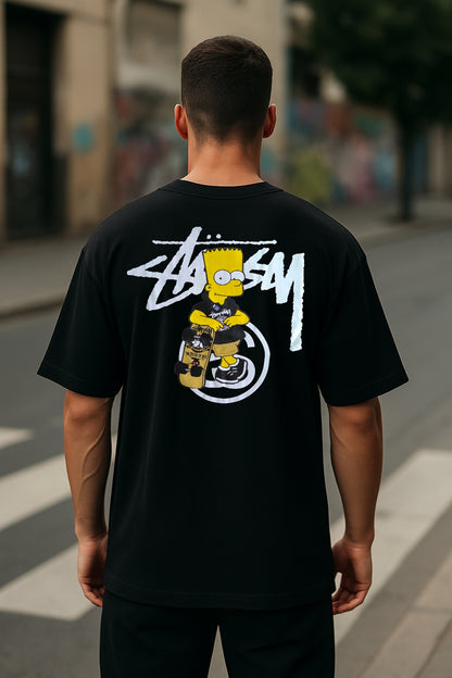 Remera Oversized STSSY Skater Boy