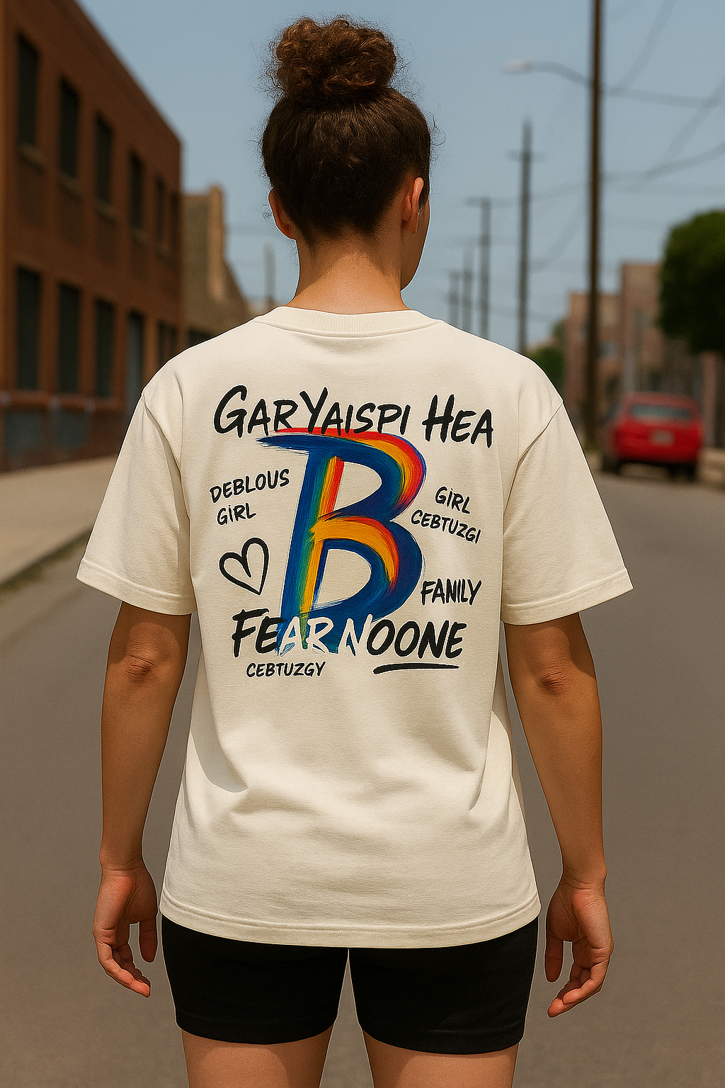 Remera Oversized BLG Fearless B