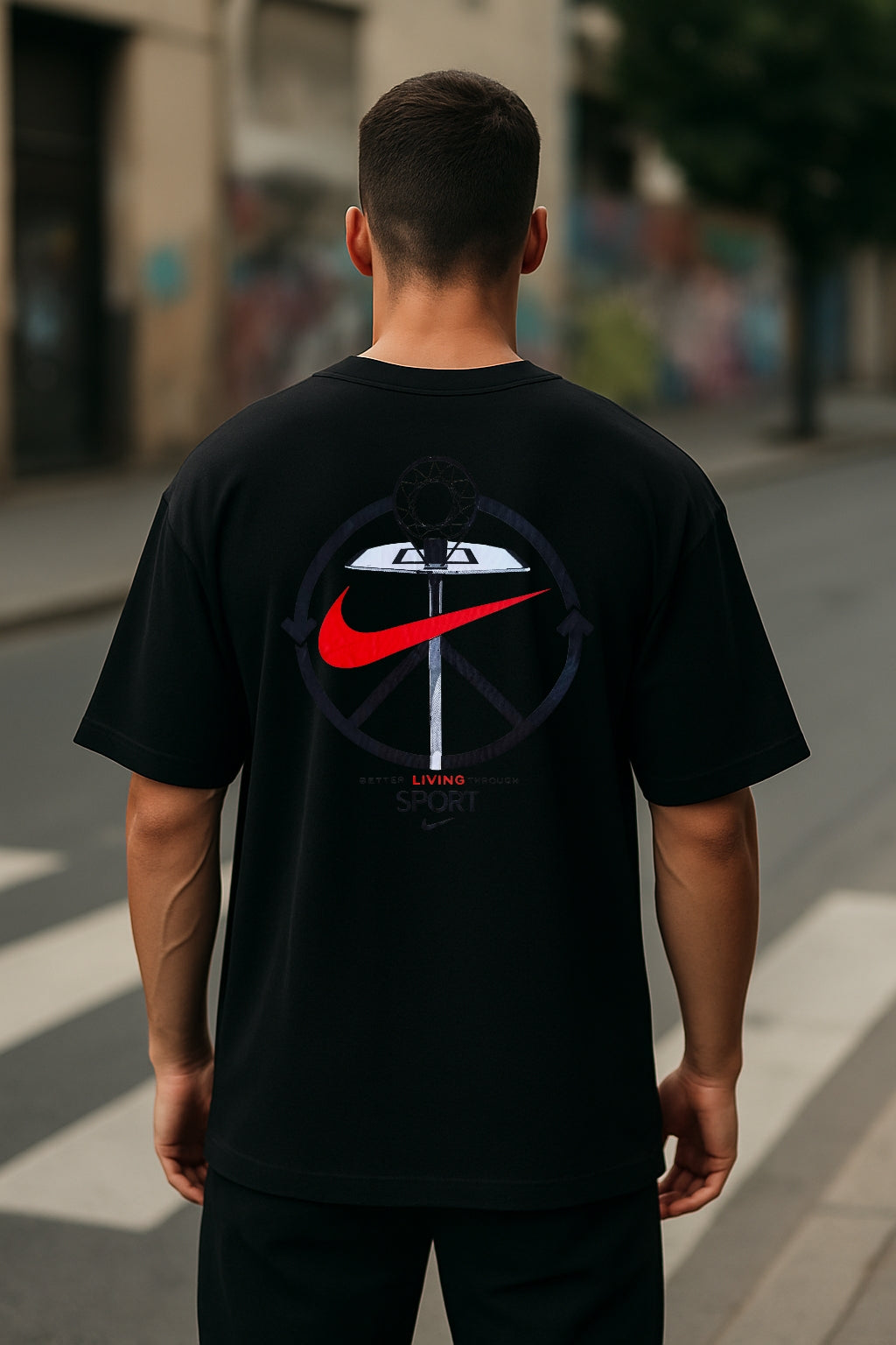 Remera Oversized NK Live Sport