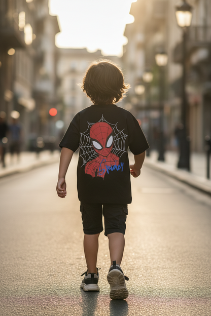 Remera Oversized Spidey
