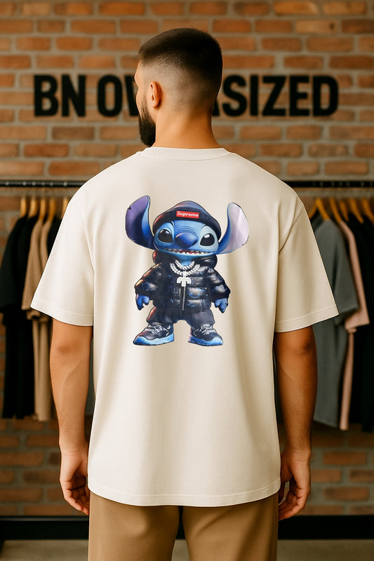 Remera Oversized SPRM Lilo Gangster