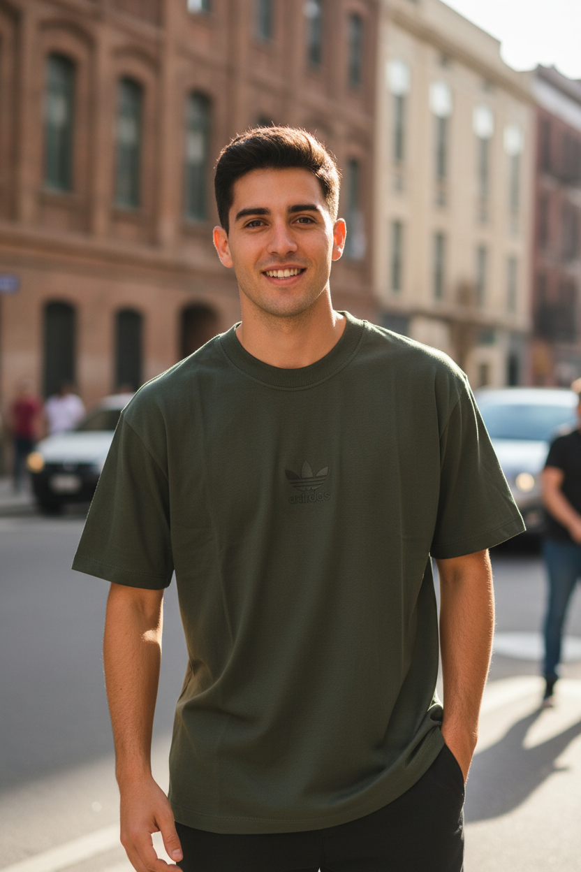 Remera Oversized Bordada ADI Basiq