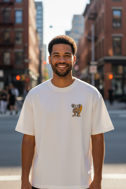 Remera Oversized FNDI Beach Kaws