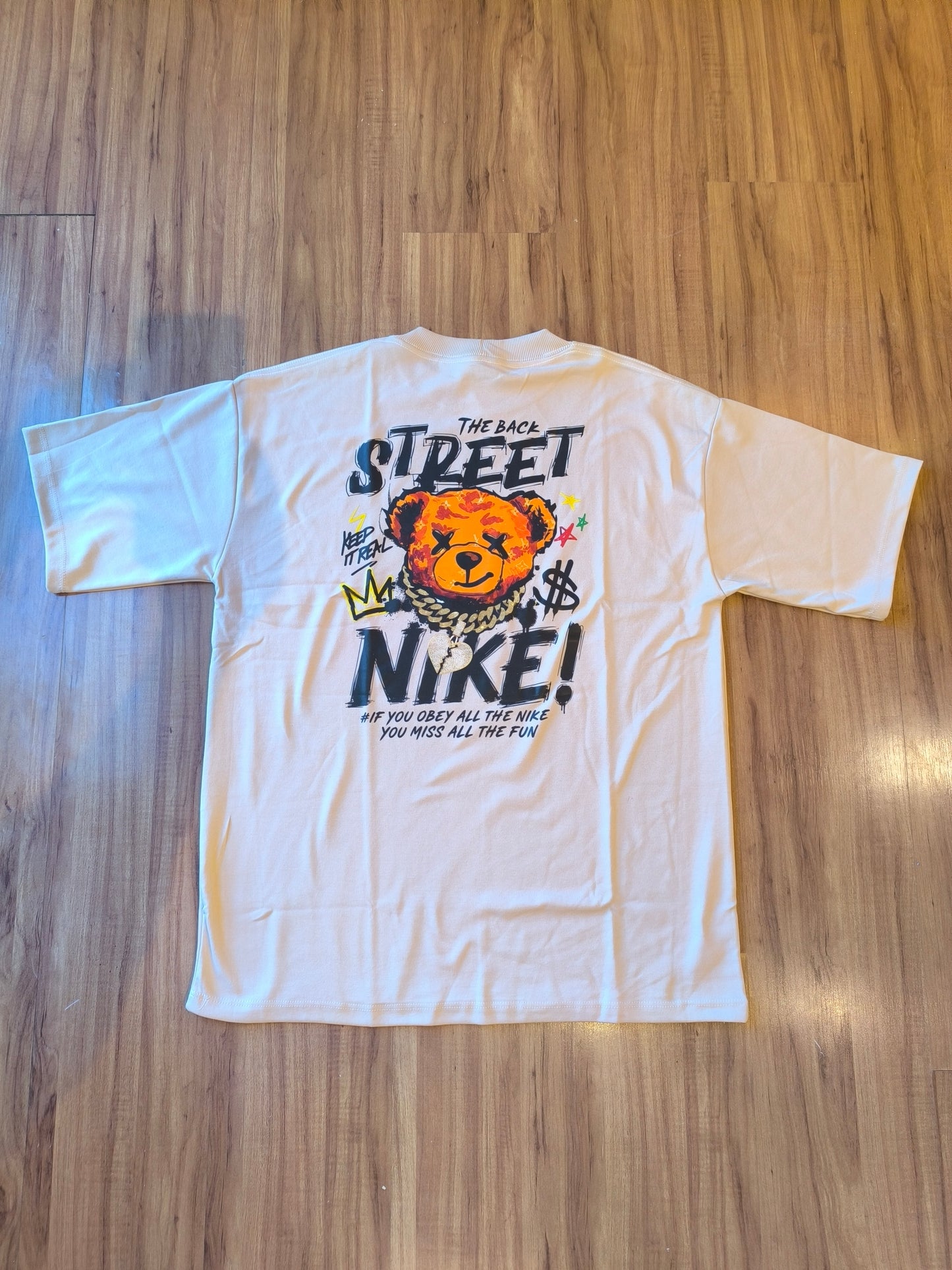 Remera Oversized NK Back Street