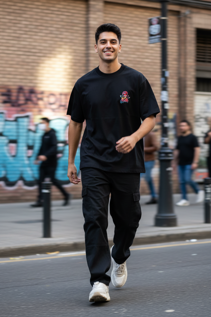 Remera Oversized SPRME Silence