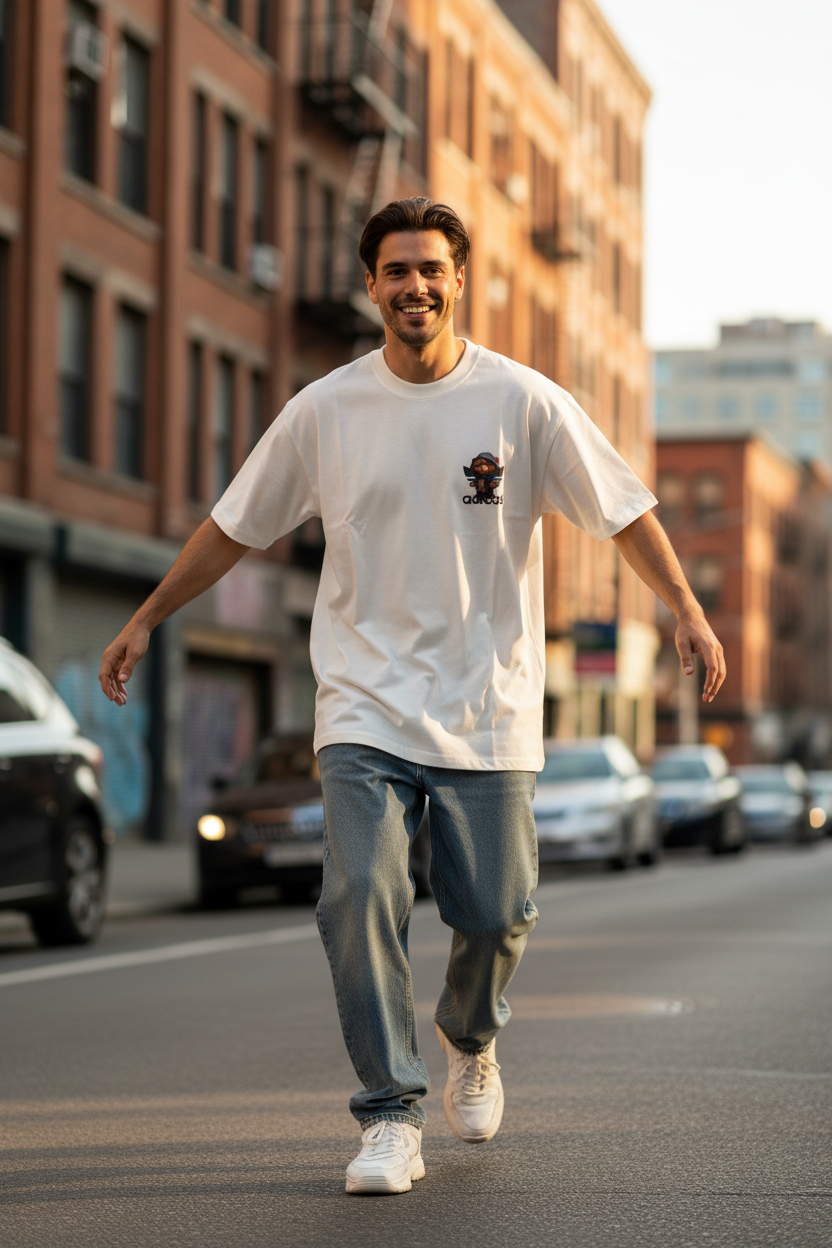 Remera Oversized ADI Street Bear