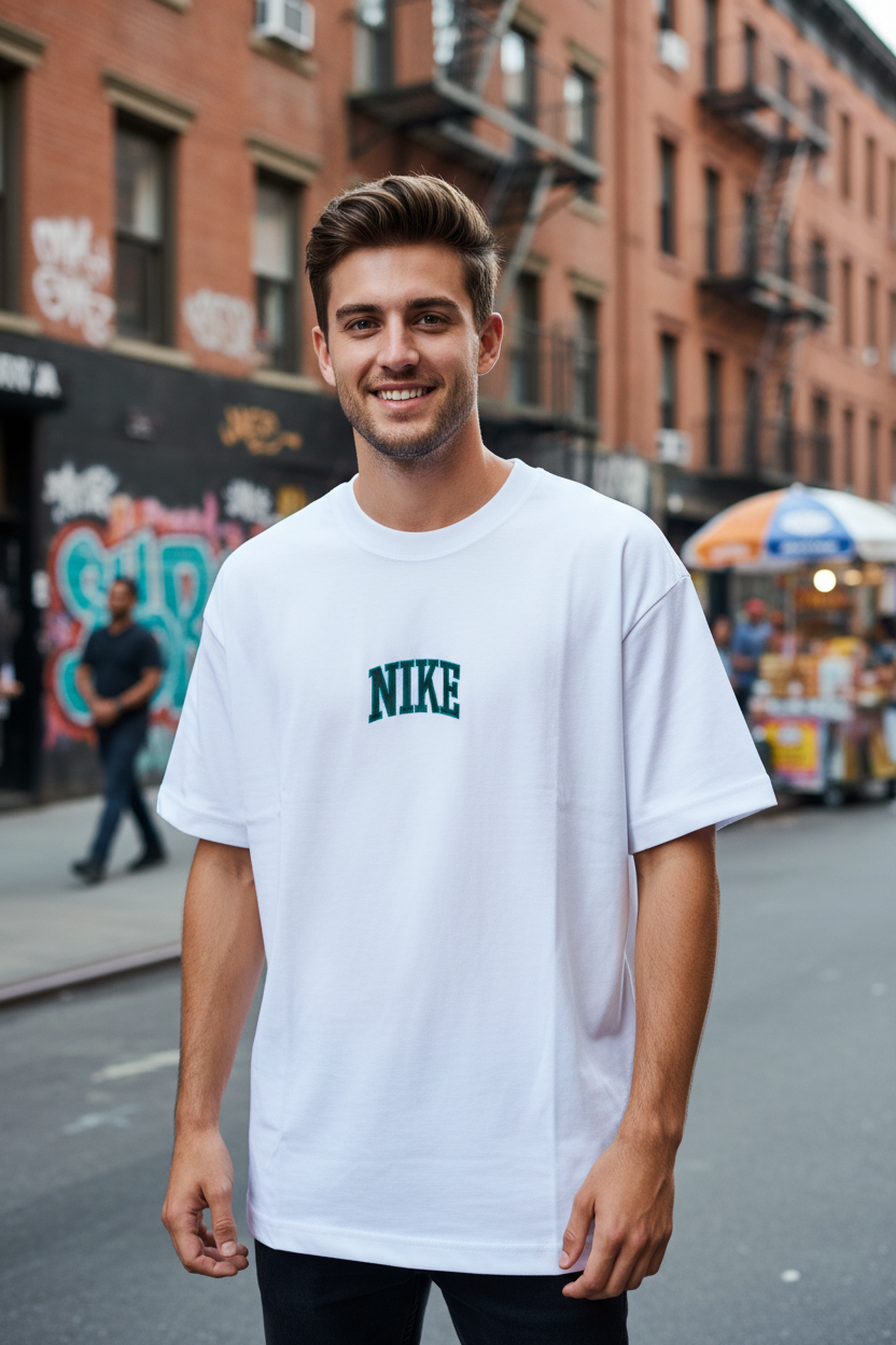 Remera Oversized NK Champions 1972